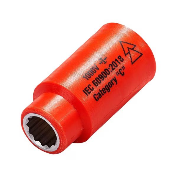 1000v Insulated 3/8 Drive Socket 10mm, Itl, Mfr#: 01718